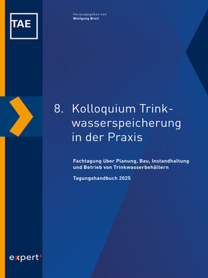 cover image of 8. Kolloquium Trinkwasserspeicherung in der Praxis